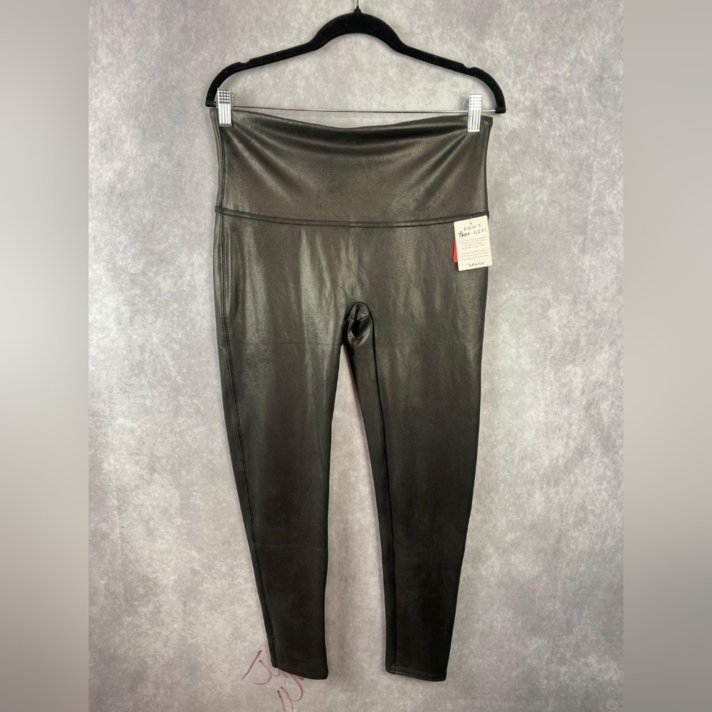 Spanx Fauxâ Leather leggings size 1X